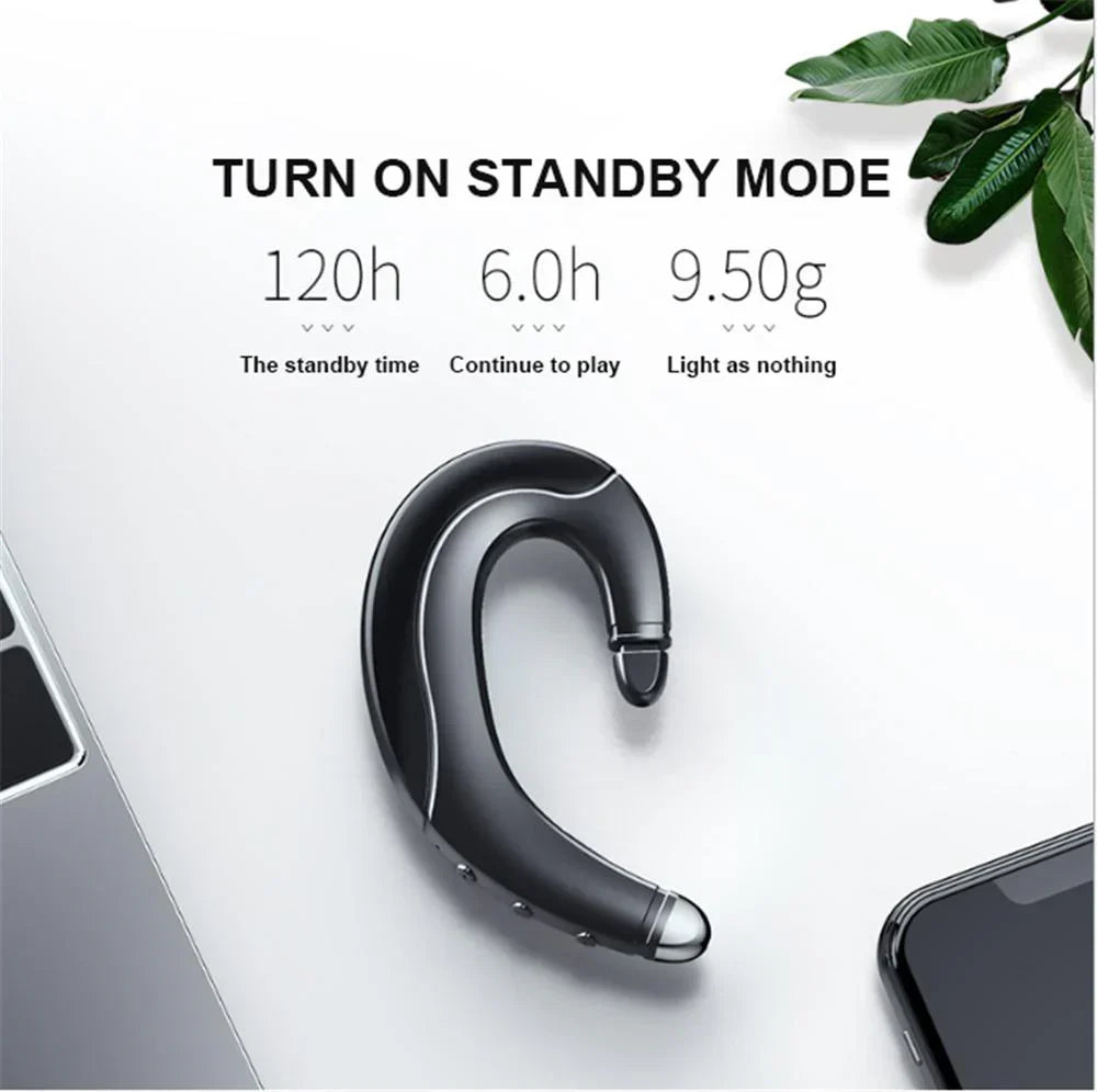 Drahtloses Headset | Knochenleitung | Bluetooth | Bequem Sicher-Luzern Mode