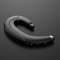Drahtloses Headset | Knochenleitung | Bluetooth | Bequem Sicher-Schwarz-Luzern Mode