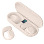 Ohrhörer | Drahtlos | Offen | Bluetooth | IPX5 | Touchbedienung-Beige-Luzern Mode