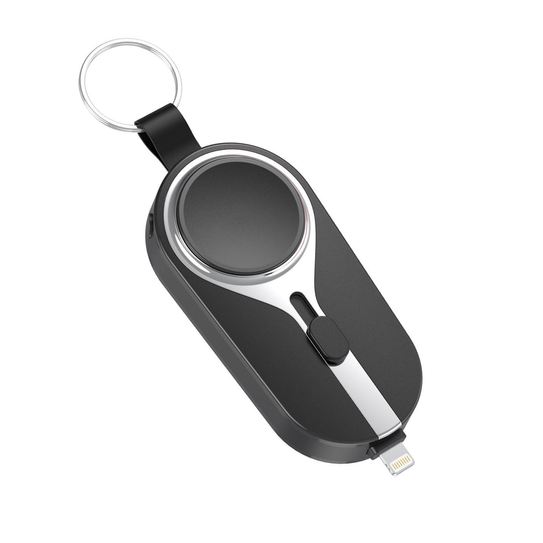 Drahtloses Ladegerät | Clip | Kompakt | Wasserdicht | Vielseitig | USB-Schwarz-iPhone-Luzern Mode