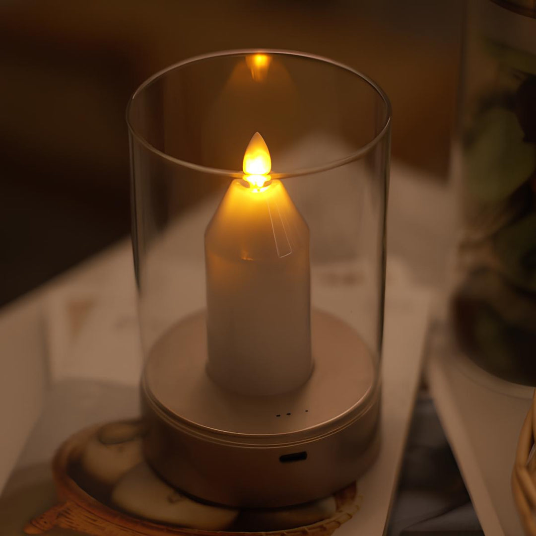 LED Kerzenlampe | Kabellos | Gestensteuerung | Wiederaufladbar -Luzern Mode