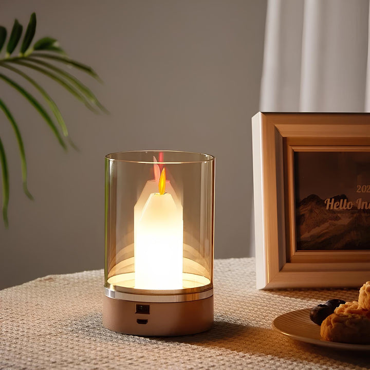 LED Kerzenlampe | Kabellos | Gestensteuerung | Wiederaufladbar -Luzern Mode