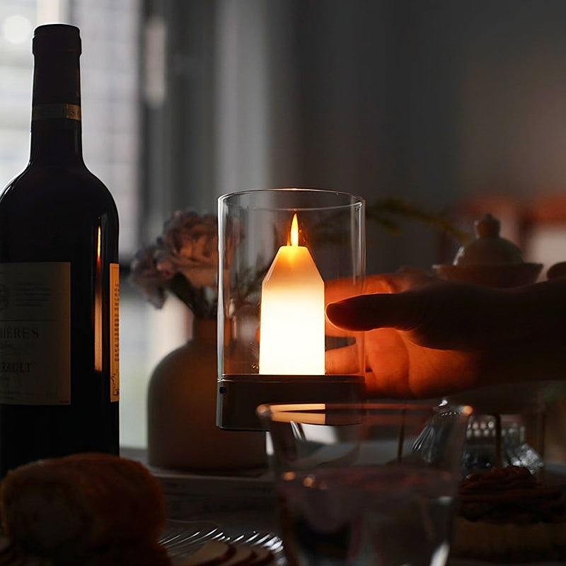 LED Kerzenlampe | Kabellos | Gestensteuerung | Wiederaufladbar -Luzern Mode