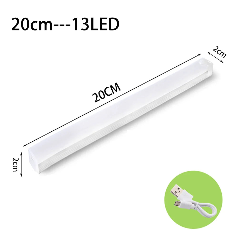 Drahtlose LED Lampe | Sensor Vielseitig Aufladbar USB-C SmartGlow-Warm Weiß-20CM-Luzern Mode