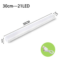 Drahtlose LED Lampe | Sensor Vielseitig Aufladbar USB-C SmartGlow-Warm Weiß-30CM-Luzern Mode