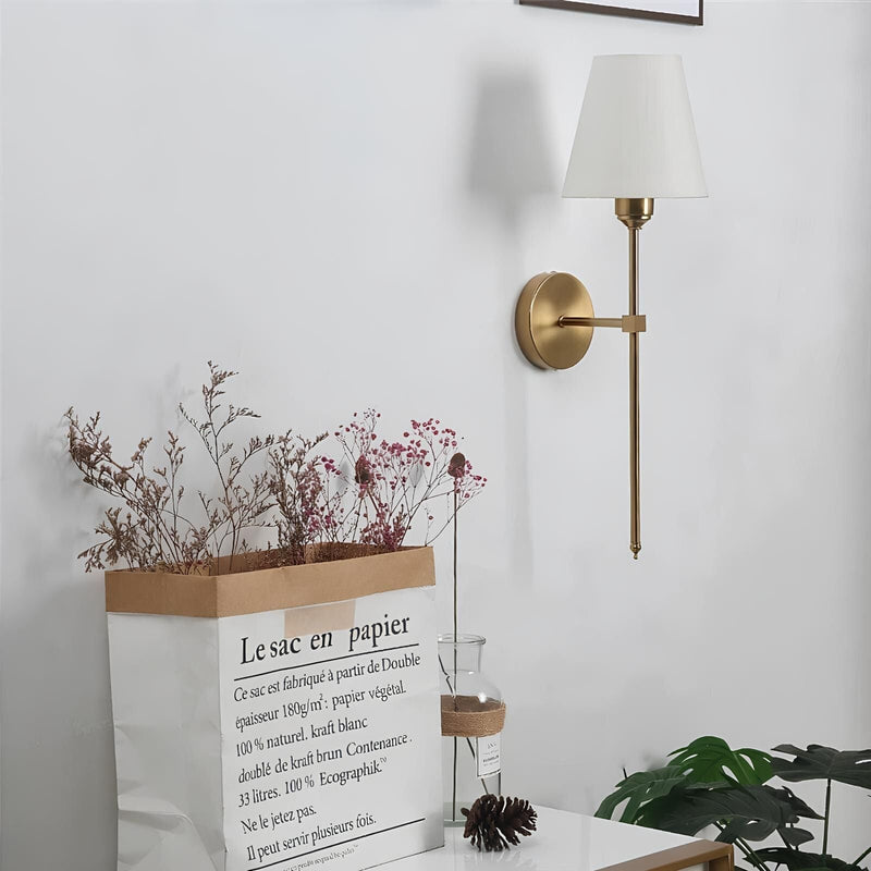 Drahtlose Wandlampe | quadratisch | wiederaufladbar | Fernbedienung-2-Gold-Rund-Luzern Mode