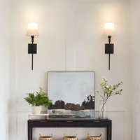 Drahtlose Wandlampe | quadratisch | wiederaufladbar | Fernbedienung-2-Schwarz-Viereck-Luzern Mode