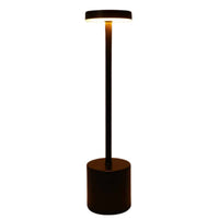 LED Tischlampe | Langlebiges Metall Stilvoll Vielseitig Drahtlos Robust-Schwarz-Luzern Mode