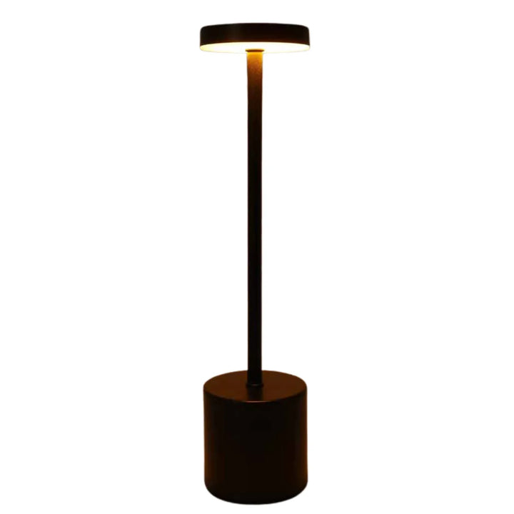 LED Tischlampe | Langlebiges Metall Stilvoll Vielseitig Drahtlos Robust-Schwarz-Luzern Mode