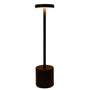 LED Tischlampe | Langlebiges Metall Stilvoll Vielseitig Drahtlos Robust-Schwarz-Luzern Mode