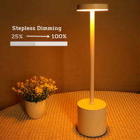 LED Tischlampe | Langlebiges Metall Stilvoll Vielseitig Drahtlos Robust-Luzern Mode