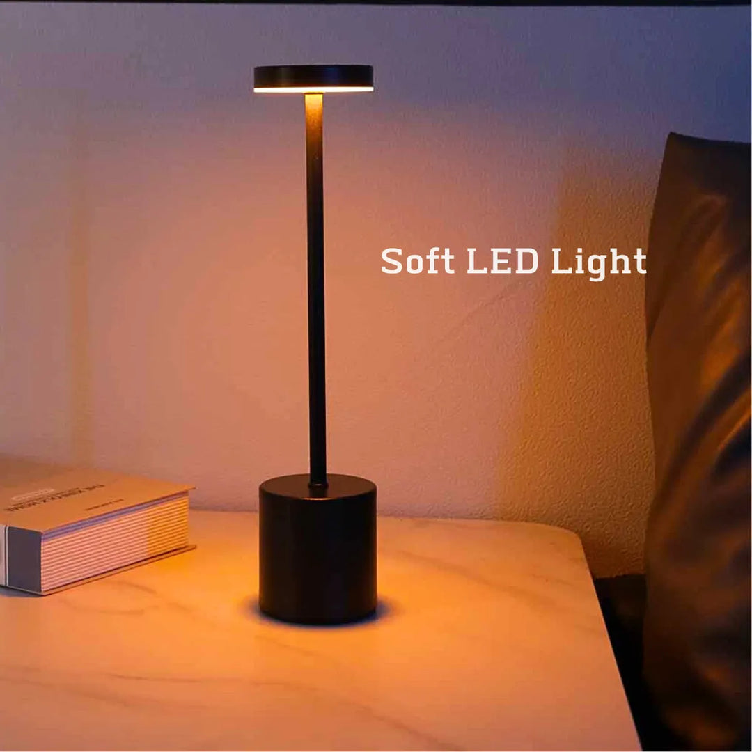 LED Tischlampe | Langlebiges Metall Stilvoll Vielseitig Drahtlos Robust-Luzern Mode