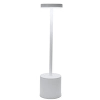LED Tischlampe | Langlebiges Metall Stilvoll Vielseitig Drahtlos Robust-Weiß-Luzern Mode
