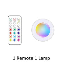 LED Spot | RGB Drahtlos Sparsam Nachhaltig Fernbedienung GlowyLed-1 Lampe-Luzern Mode