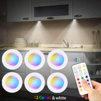 LED Spot | RGB Drahtlos Sparsam Nachhaltig Fernbedienung GlowyLed-Luzern Mode