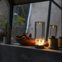 Zylindrische Lampe | Drahtlos | Aufladbar | Einzigartig | Dimmbarkeit-Luzern Mode