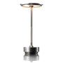 Tischlampe | Stilvolles Design Drahtlos Aufladbar USB Dimmbar Langlebig-Silber-Luzern Mode