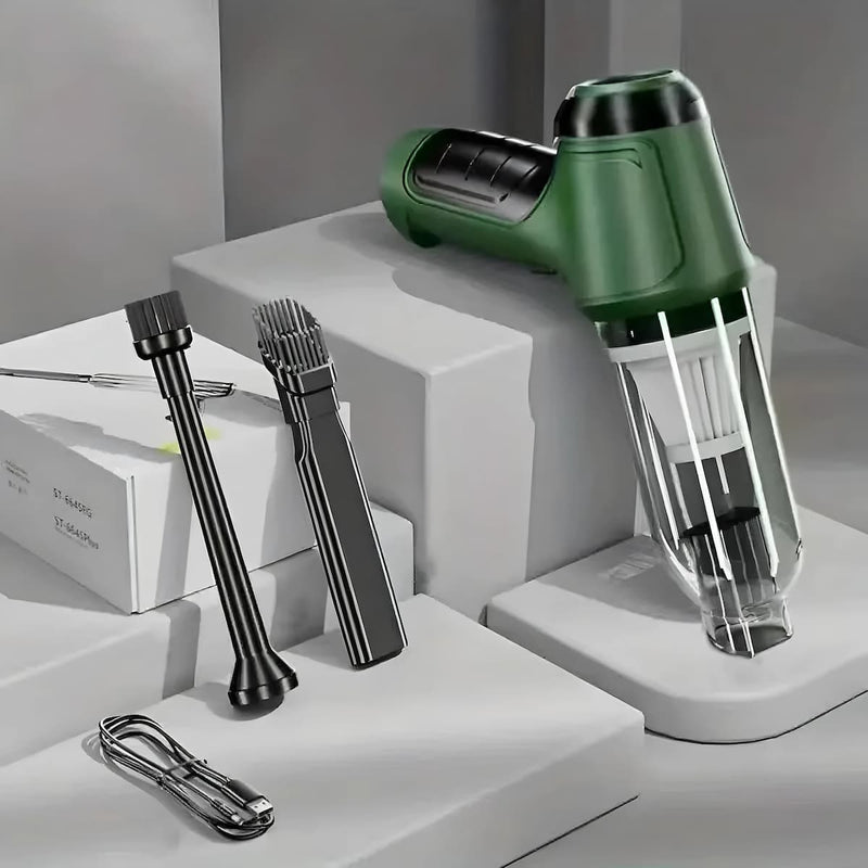 Drahtlose Staubsauger | Kompakt | 3-in-1 | Saugen | Blasen | Leicht-Luzern Mode
