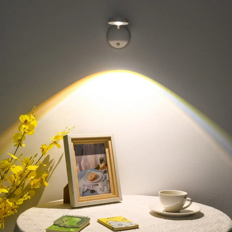Spotlight mit Bewegungsmelder | Drahtlos | LED | Fernbedienung-Luzern Mode