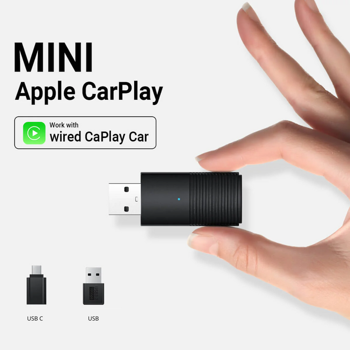 Drahtloser CarPlay-Adapter | Universell | USB | Bluetooth | Kompakt-Luzern Mode