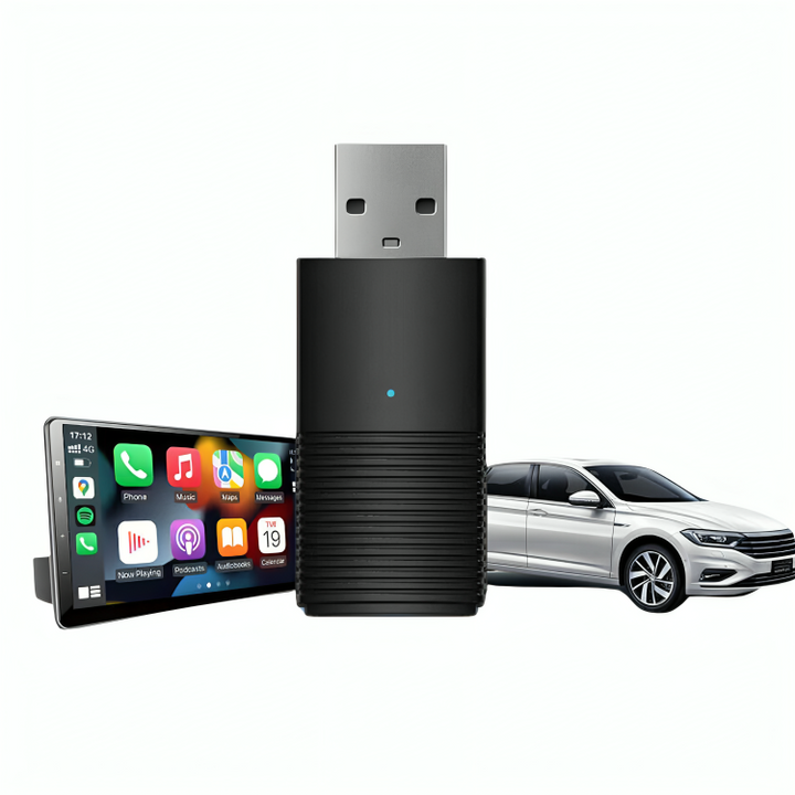 Drahtloser CarPlay-Adapter | Universell | USB | Bluetooth | Kompakt-Apple-Luzern Mode