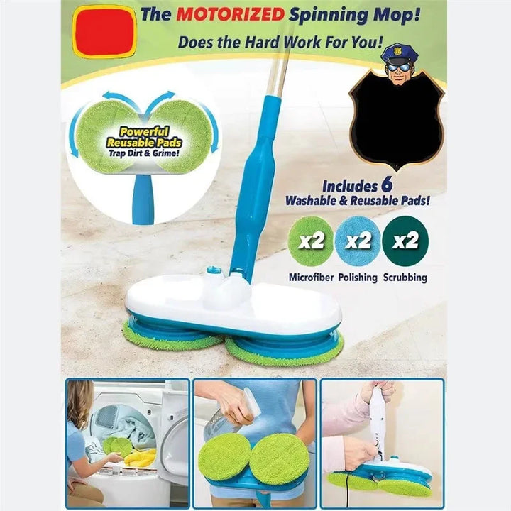 Elektrischer Wischmopp | Drahtlos Automatisch Handsfree Vielseitig FlexMop-Luzern Mode