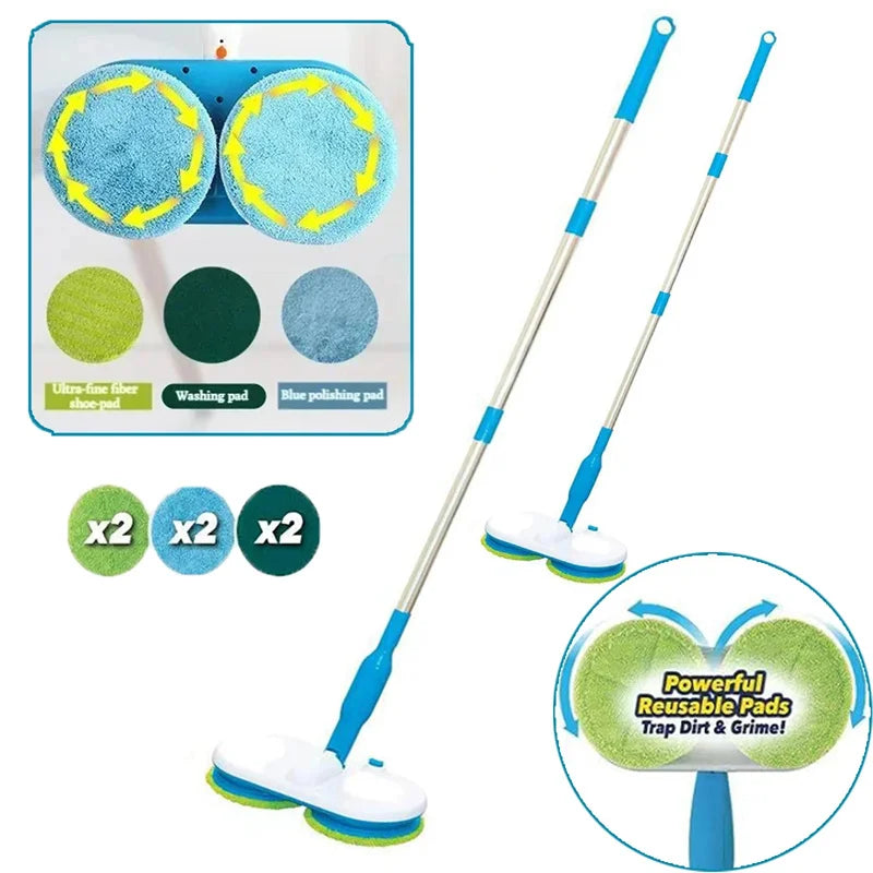 Elektrischer Wischmopp | Drahtlos Automatisch Handsfree Vielseitig FlexMop-Luzern Mode