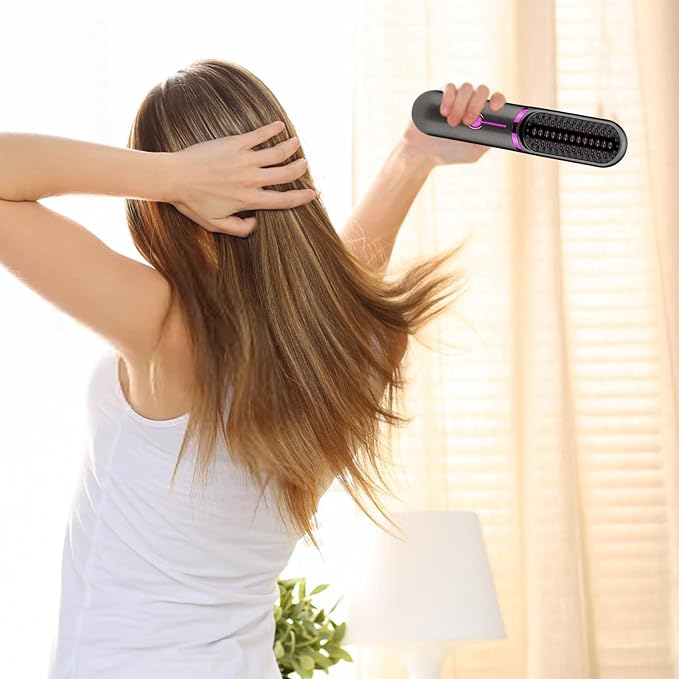 Drahtloser Haarglätter | Kompakt | USB Aufladbar | Keramische Beschichtung-Luzern Mode