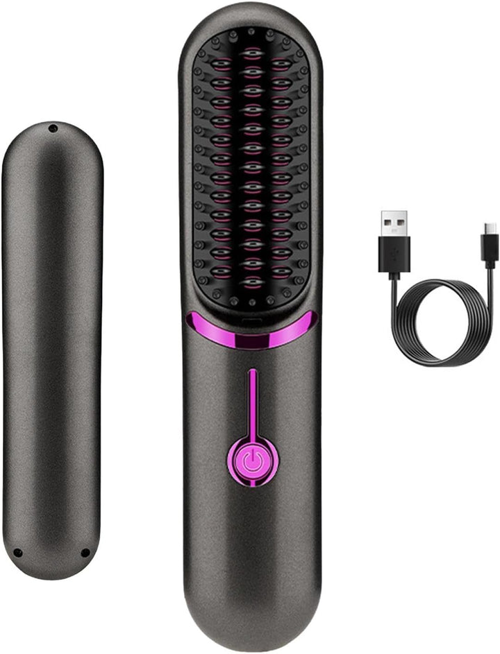 Drahtloser Haarglätter | Kompakt | USB Aufladbar | Keramische Beschichtung-Luzern Mode