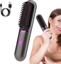 Drahtloser Haarglätter | Kompakt | USB Aufladbar | Keramische Beschichtung-Luzern Mode