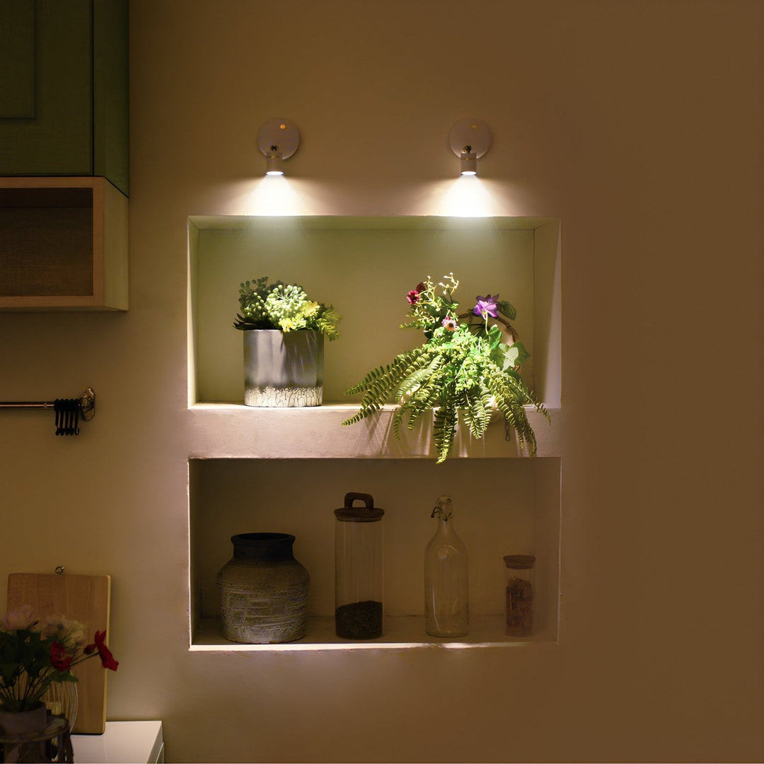 LED-Spotlight | Klein | Wiederaufladbar | Kabellos | Fernbedienung-Luzern Mode