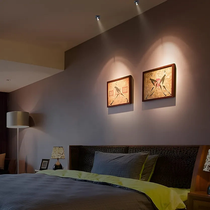 LED-Spotlight | Klein | Wiederaufladbar | Kabellos | Fernbedienung-Luzern Mode