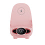 Drahtloser Telefonhalter | 15W | Schnellladen | Kompakt | Stuhlform-Rosa-Luzern Mode