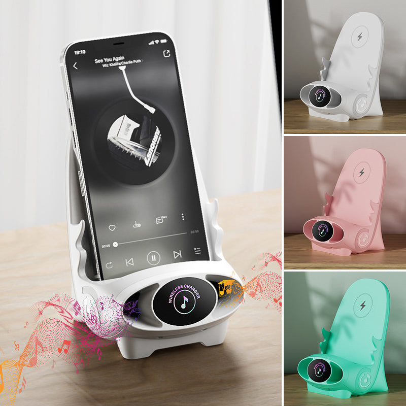 Drahtloser Telefonhalter | 15W | Schnellladen | Kompakt | Stuhlform-Luzern Mode