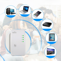 WiFi-Verstärker | Drahtlos | 30m Reichweite | Steckdose | Bis zu 300Mbps-Luzern Mode