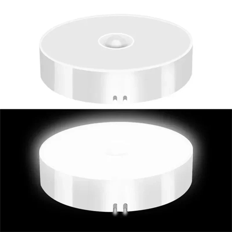 LED Nachtlicht | Intelligenter Sensor Magnetisch Langlebig Vielseitig LumiSense-2-Weiß-Luzern Mode