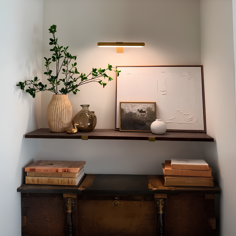 Wandlampe für Kunst | Drahtlos | Aufladbar | Sparsam | Rechteckig-Luzern Mode
