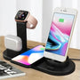 Drahtloses Ladegerät | Apple | Schnellladung | Kompakt | Stilvoll-Schwarz-Luzern Mode