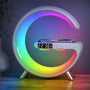 Drahtloses Ladegerät | G-Form | Multifunktional | Buntes Licht-Weiß-Luzern Mode