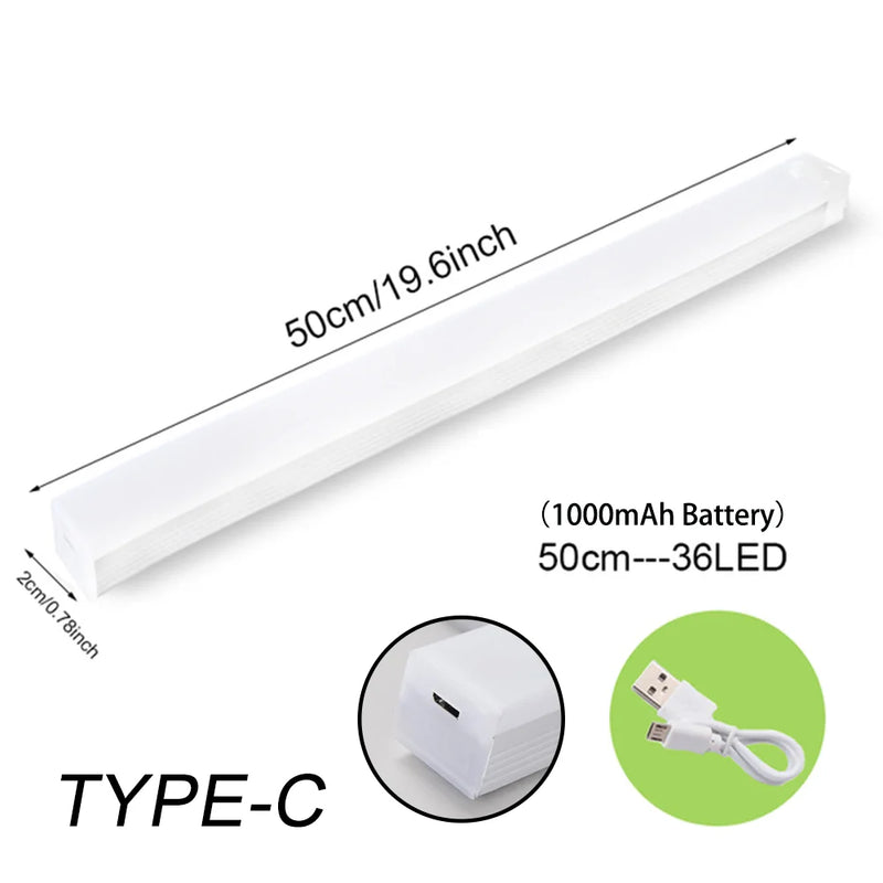 Nachtlicht | Sensor LED Drahtlos USB-C Wiederaufladbar Vielseitig Robuste-Luzern Mode