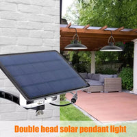 Solar LED Lampenset | Drahtlos | Fernbedienung | Energiesparend | Hell-Luzern Mode