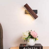 Holz-Wandleuchte | LED Langlebig Stilvoll Praktisch Vielseitig Atmosphärisch-Luzern Mode