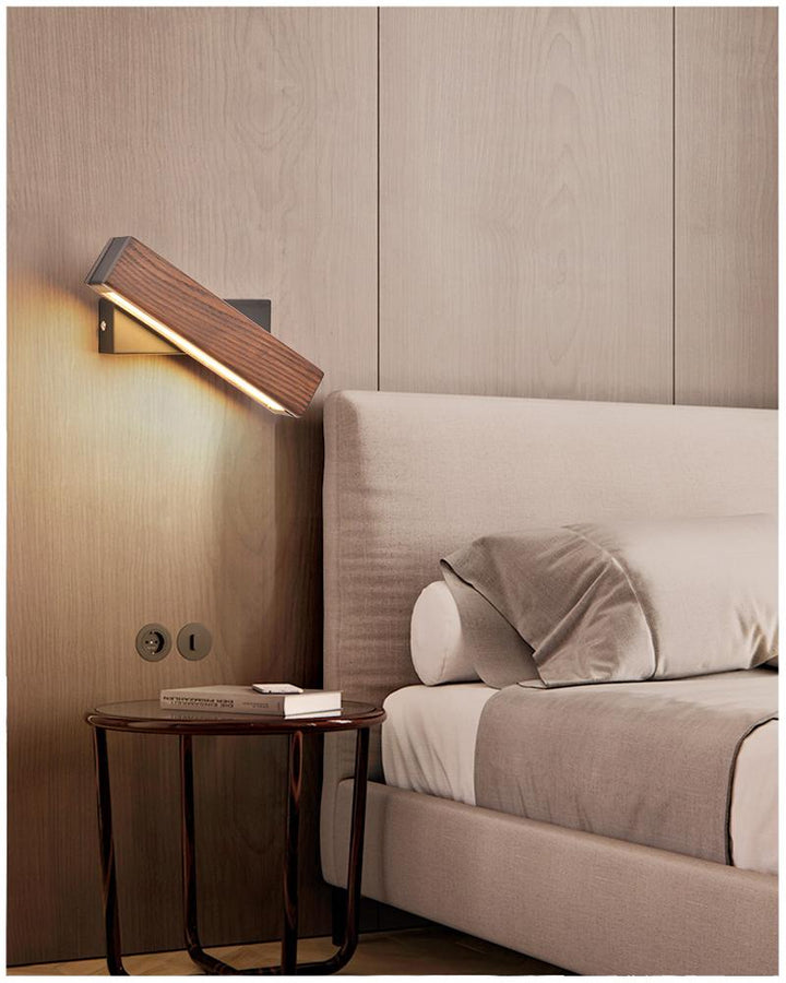 Holz-Wandleuchte | LED Langlebig Stilvoll Praktisch Vielseitig Atmosphärisch-Luzern Mode