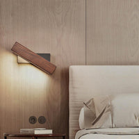 Holz-Wandleuchte | LED Langlebig Stilvoll Praktisch Vielseitig Atmosphärisch-Luzern Mode
