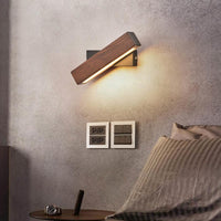 Holz-Wandleuchte | LED Langlebig Stilvoll Praktisch Vielseitig Atmosphärisch-Luzern Mode