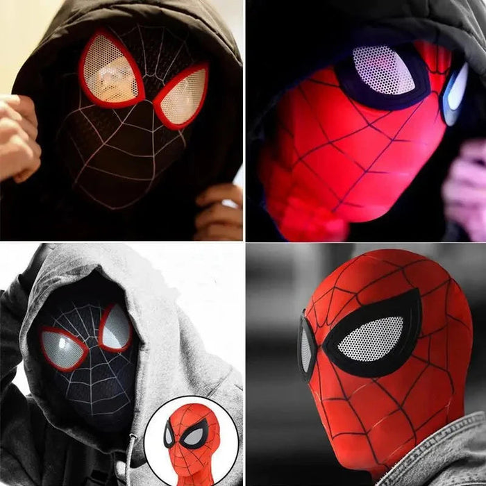 Superhelden-Maske für Kinder mit Netzdesign – Für Rollenspiel & Kostümspaß
