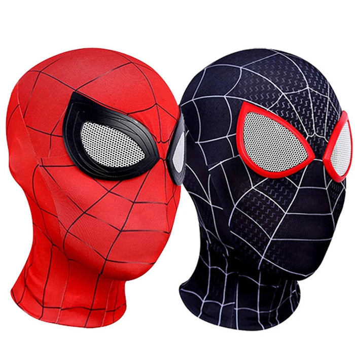 Superhelden-Maske für Kinder mit Netzdesign – Für Rollenspiel & Kostümspaß