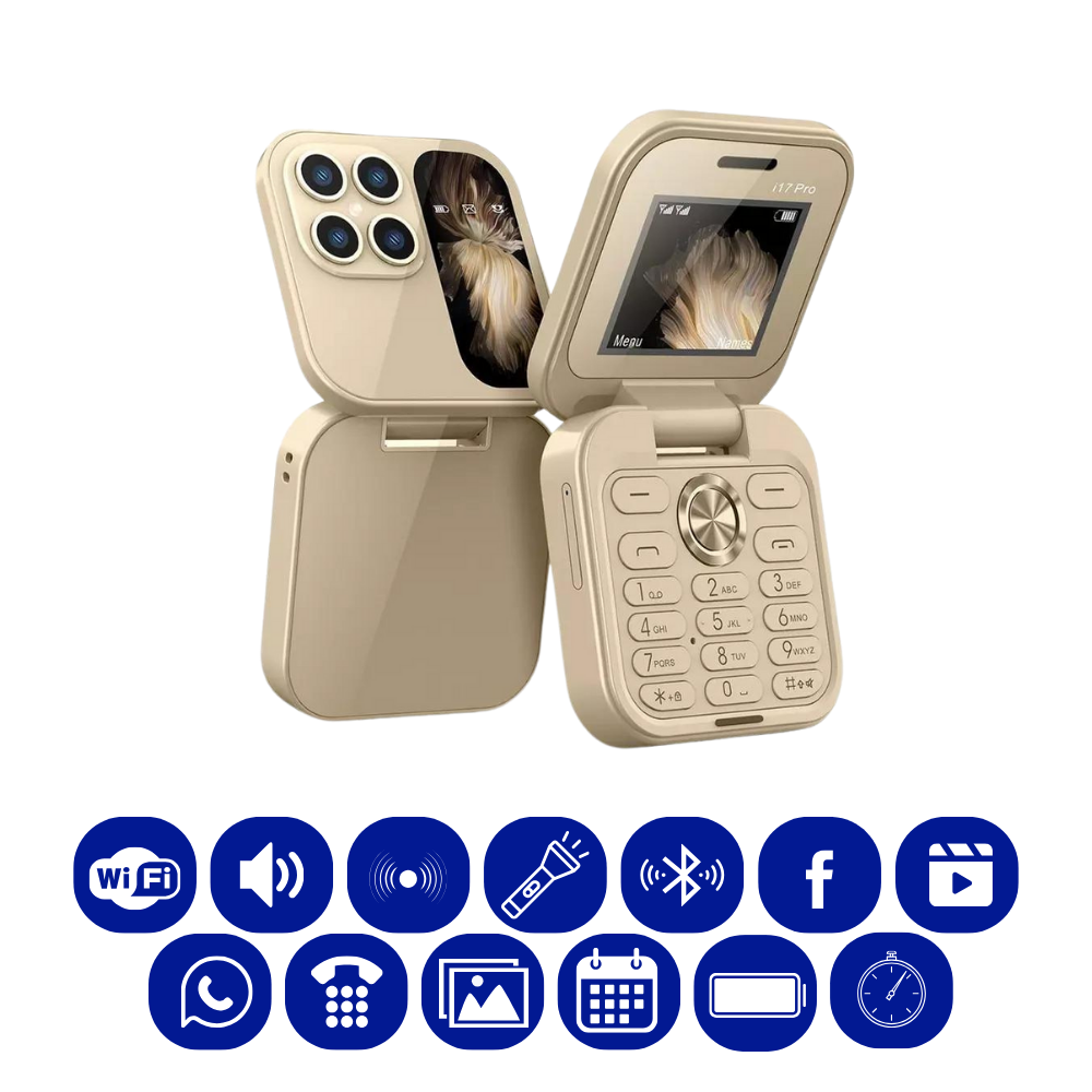 Kompaktes Klapphandy Dual SIM – FlexFold