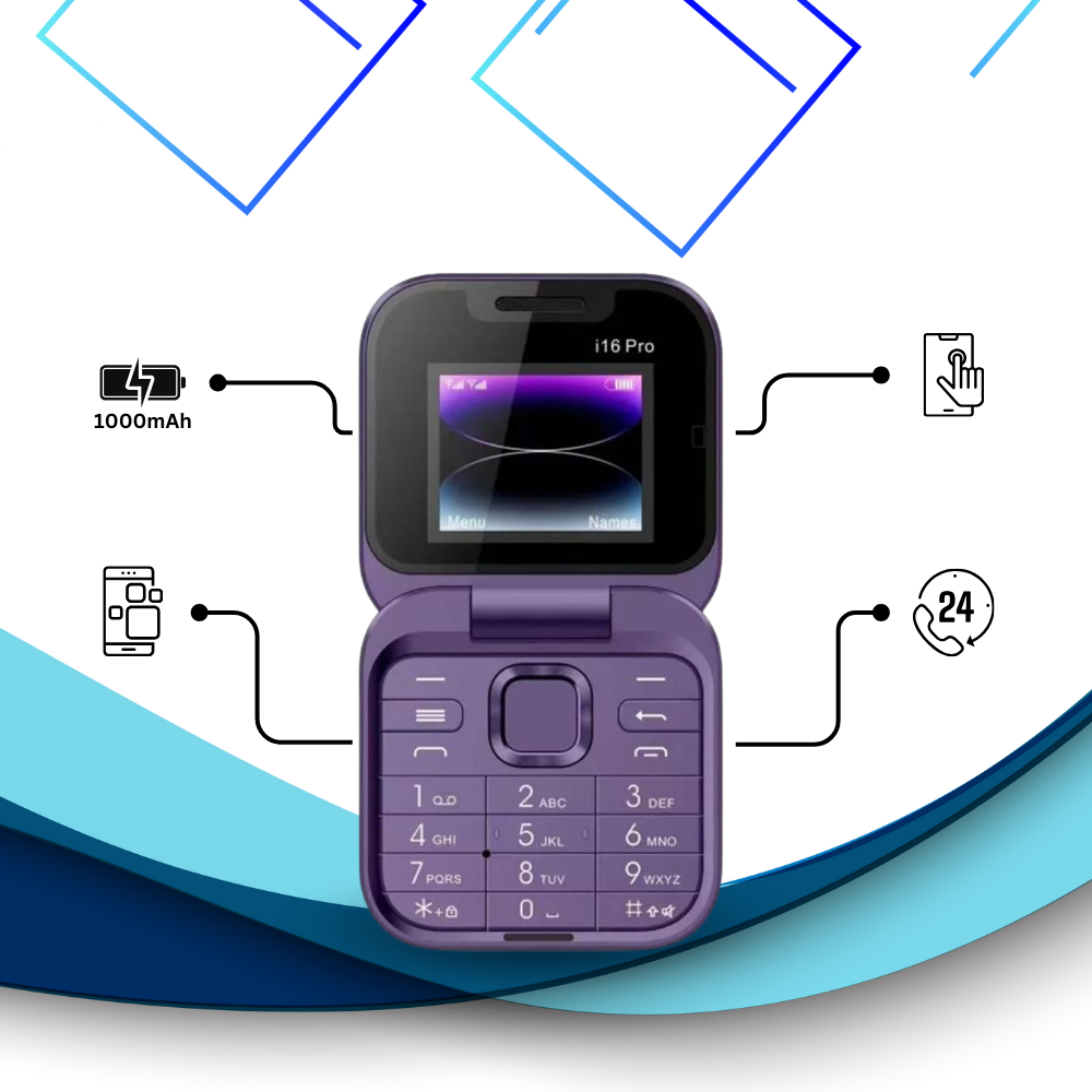 Kompaktes Klapphandy Dual SIM – FlexFold