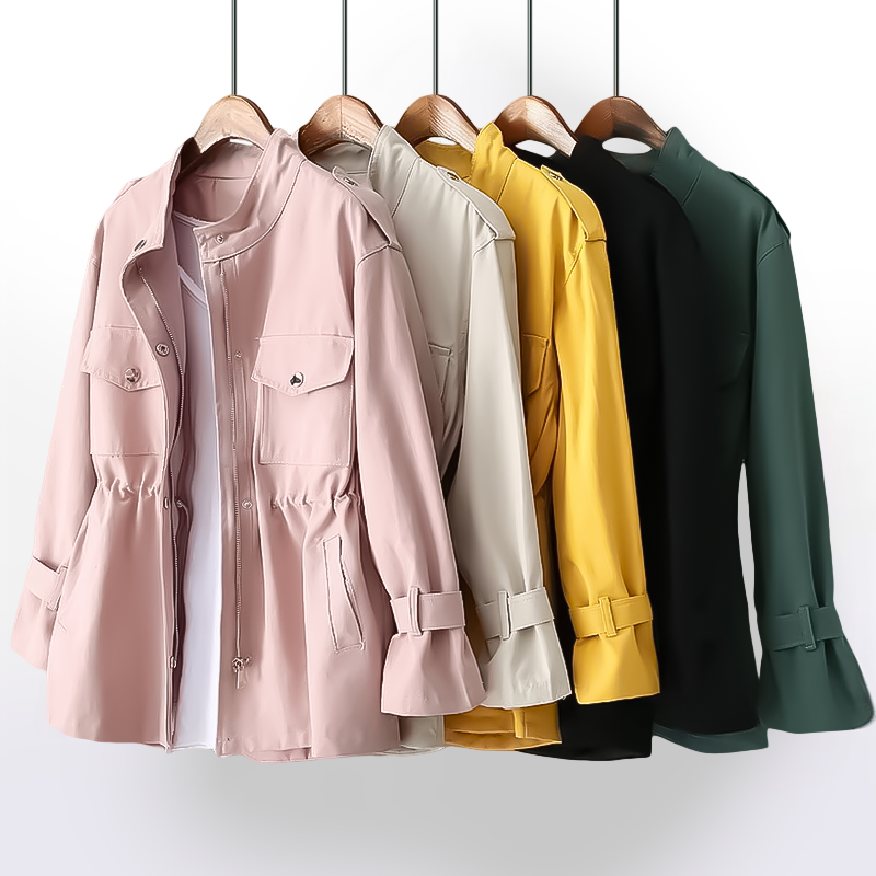 Damen Cargo Trenchcoat für den Herbst – Patricia